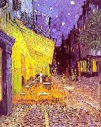 Vincent Van Gogh The Cafe Terrace on the Place du Forum, Arles, at Night oil painting reproduction